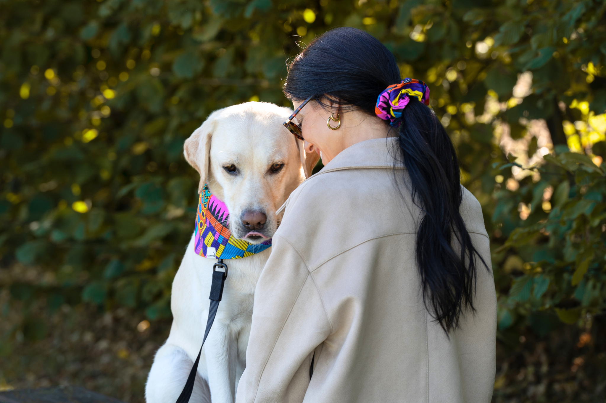 Bandana & Scrunchie Set 80s Style